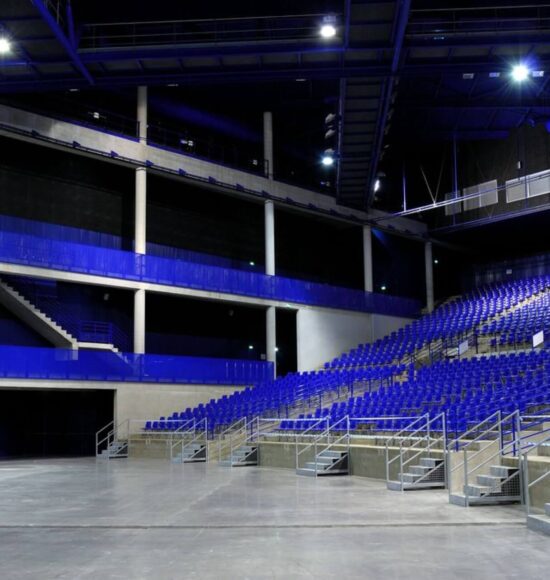 Rambardes de sécurité du Zenith de Nantes (dpt 44)